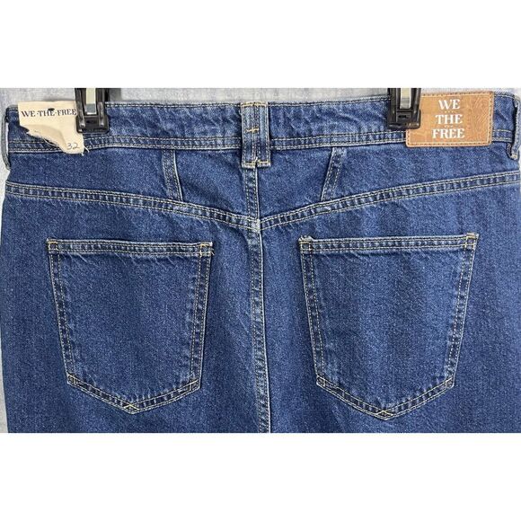 We The Free Jeans Womens 32 Blue Boot Cut High Rise‎ Denim NWT - Picture 6 of 7